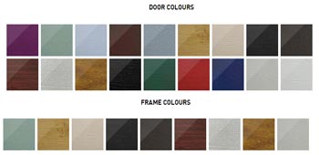 Solidor Itallia Range door and frame colours