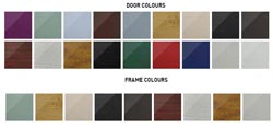 Solidor Sidepanel frame and door colours