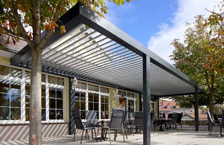Bahama's Bioclimatic Pergolas